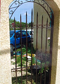 grille de protection ouvrante