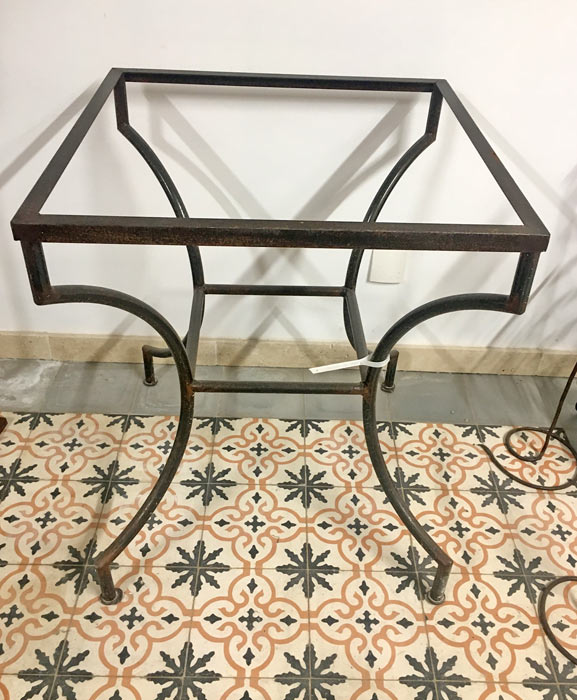 Pied de table rectangle